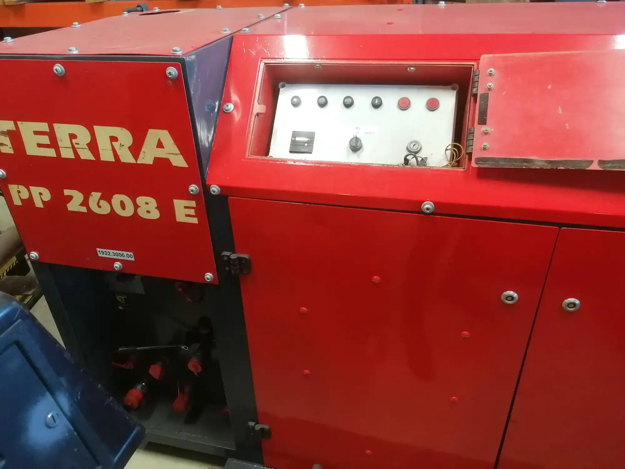 TERRA-JET TJ 2608 E - panou de control